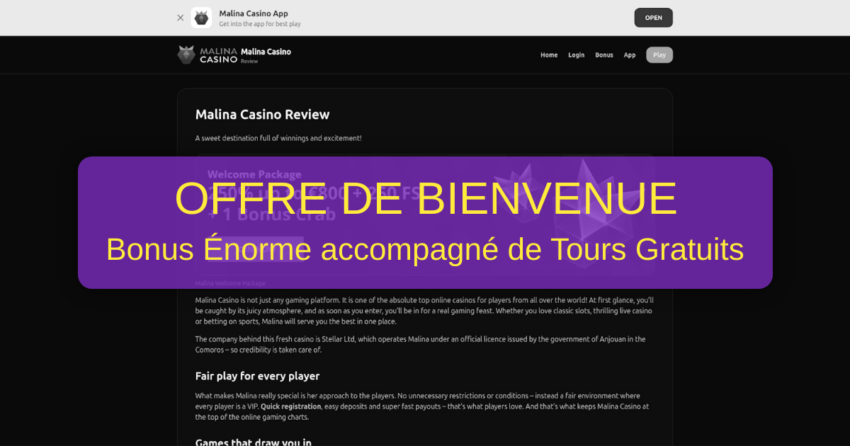 Malina Casino France